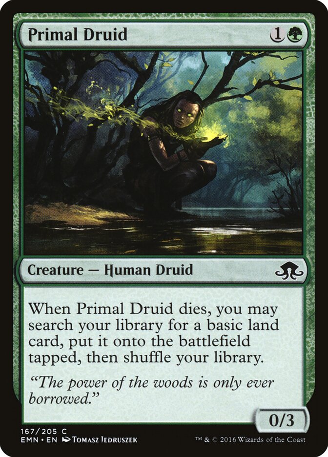 Primal Druid card front