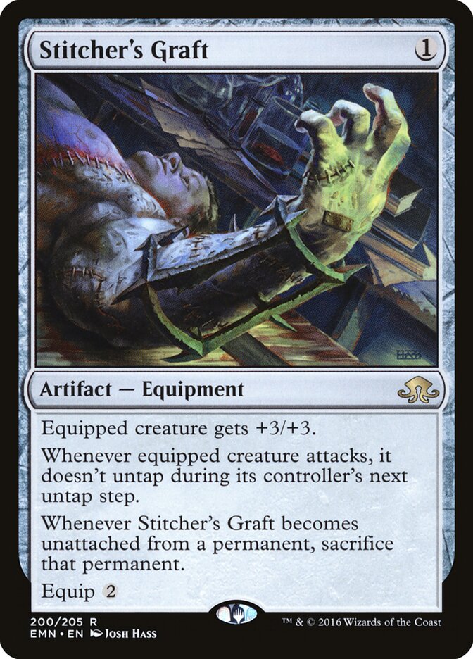Stitcher's Graft card front