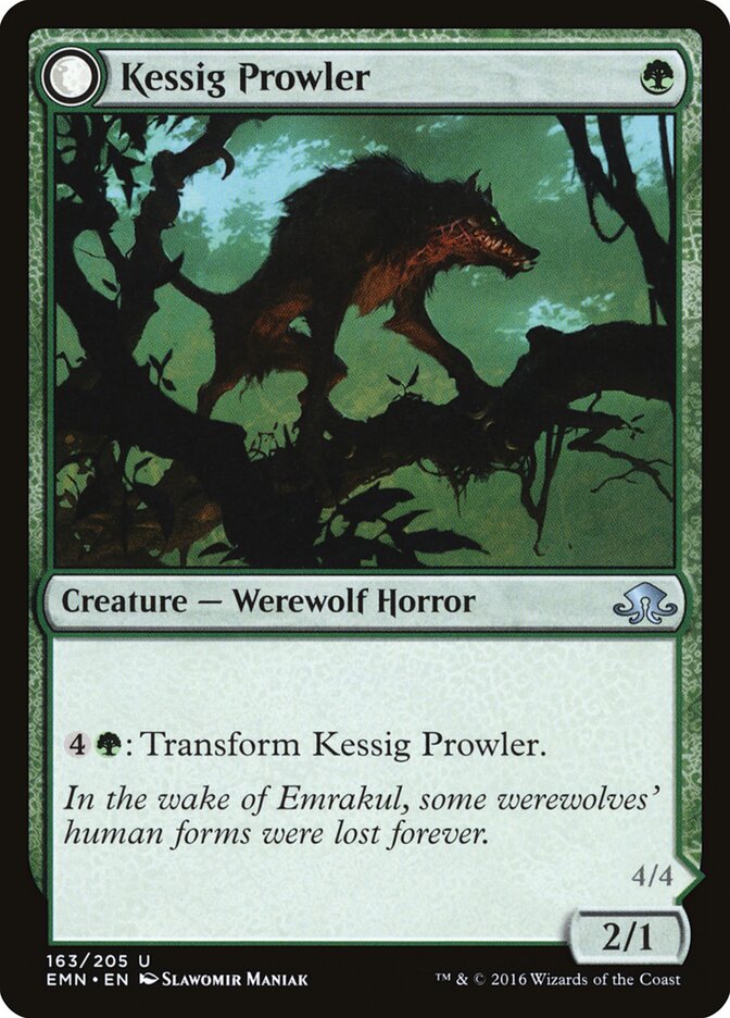Kessig Prowler card front