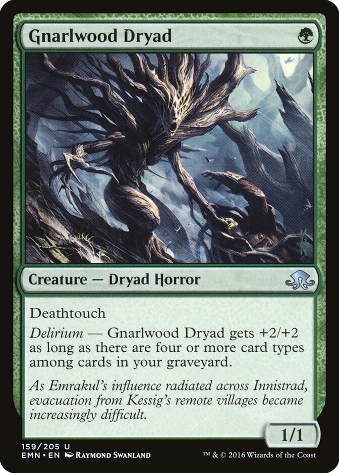 Gnarlwood Dryad card front