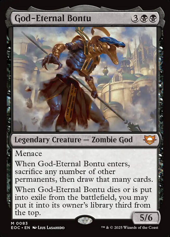 God-Eternal Bontu card front
