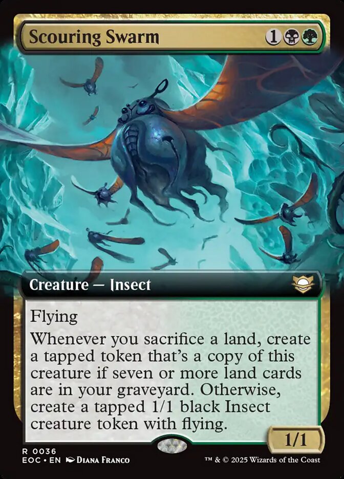 Scouring Swarm card front
