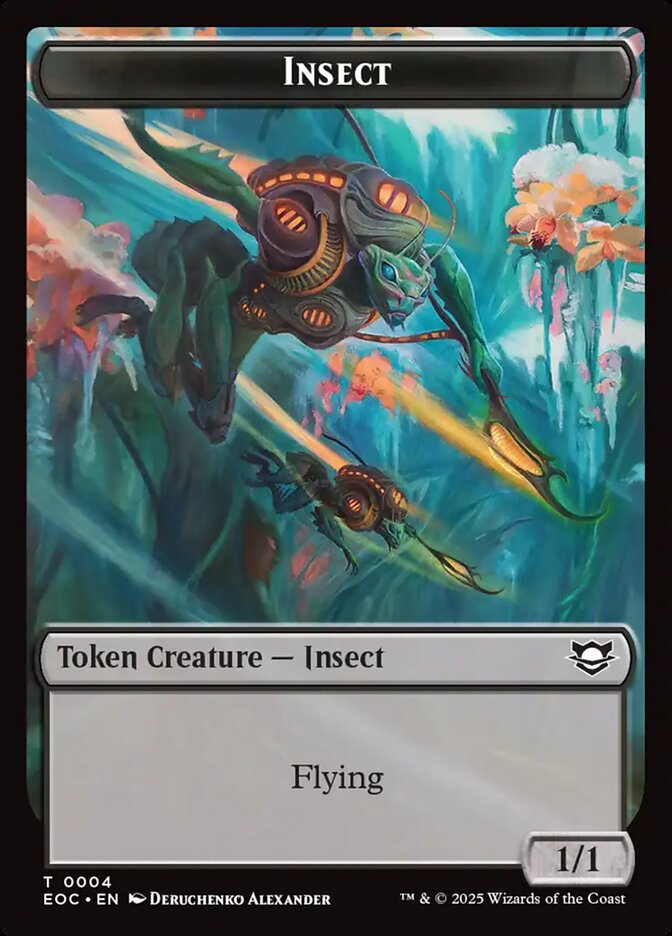Insect card front