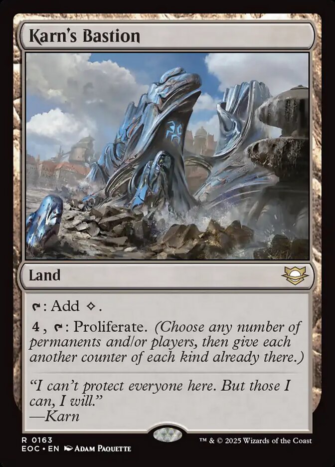 Karn's Bastion card front