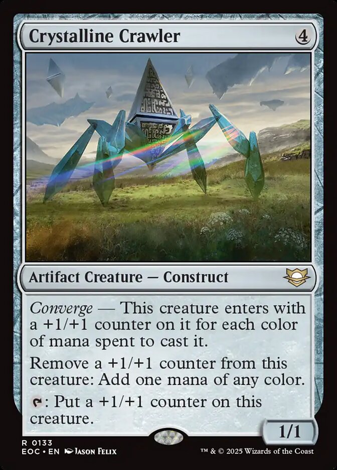Crystalline Crawler card front