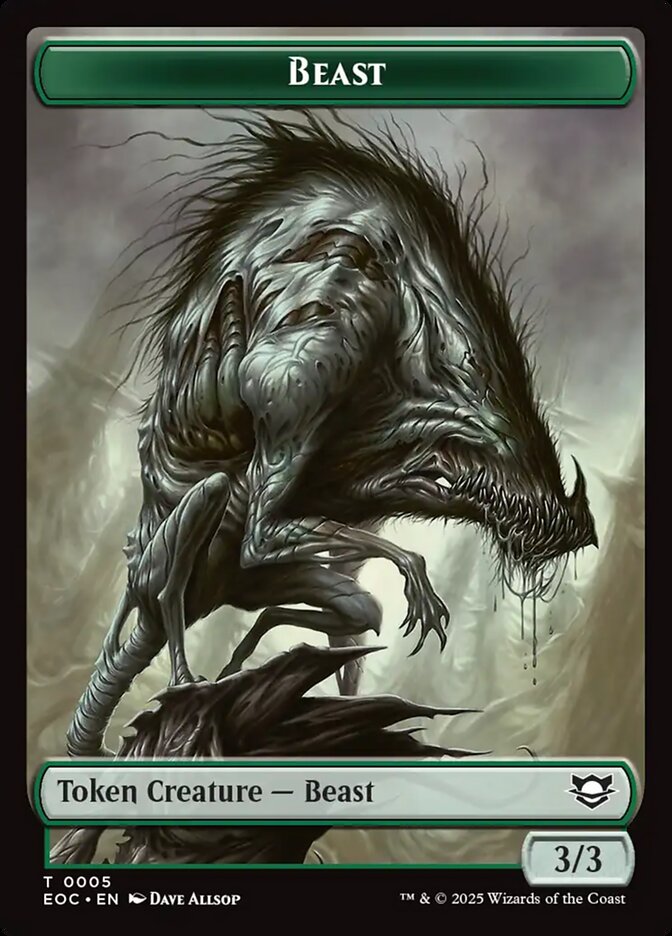 Beast card front