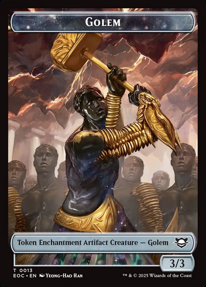 Golem card front