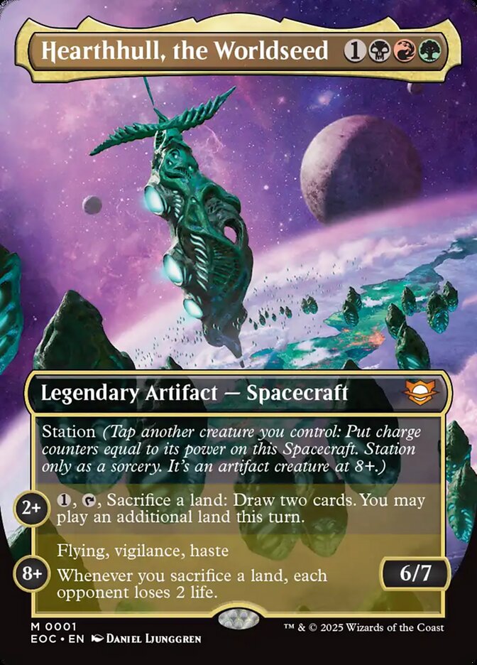 Hearthhull, the Worldseed card front