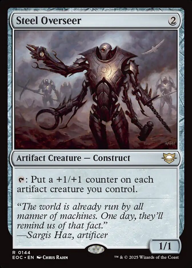 Steel Overseer card front