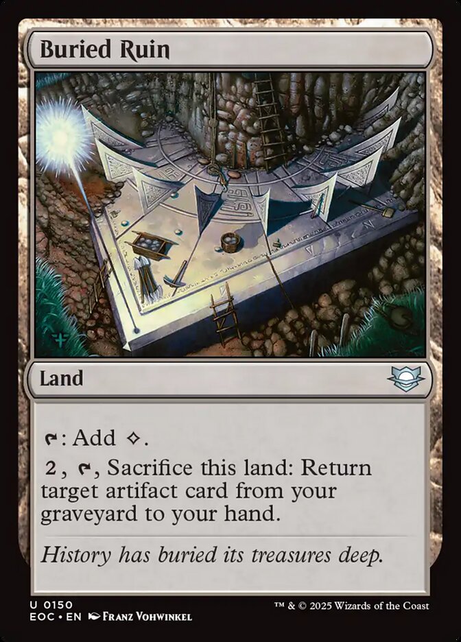 Buried Ruin card front
