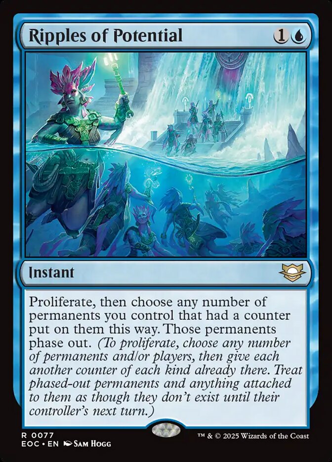 Ripples of Potential card front