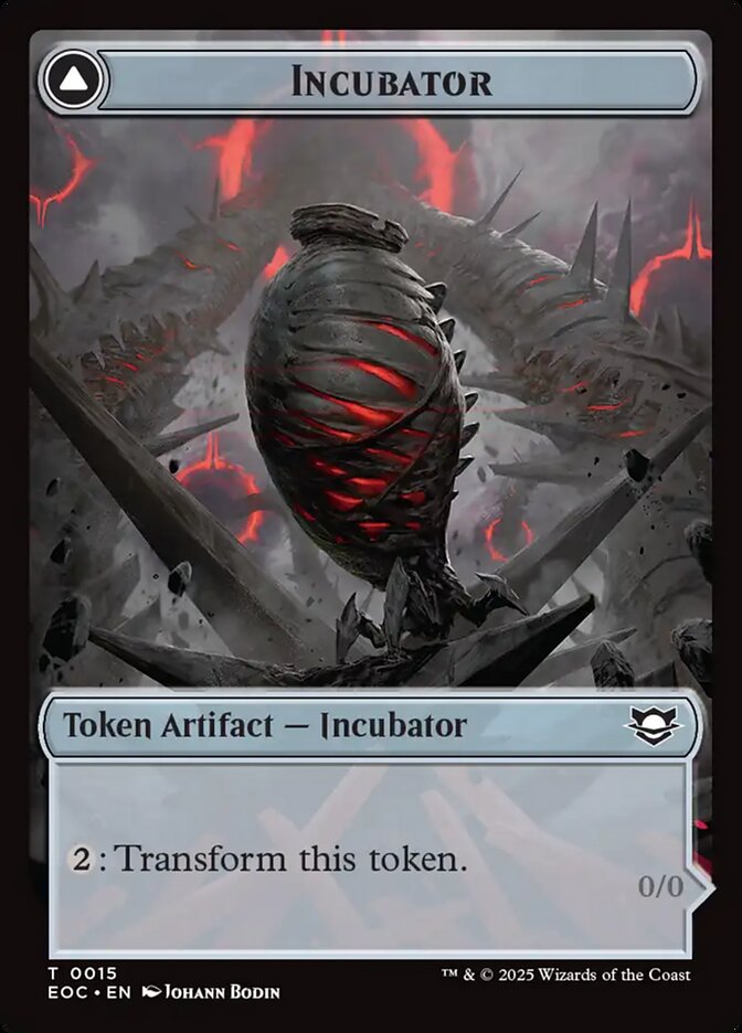 Incubator card front