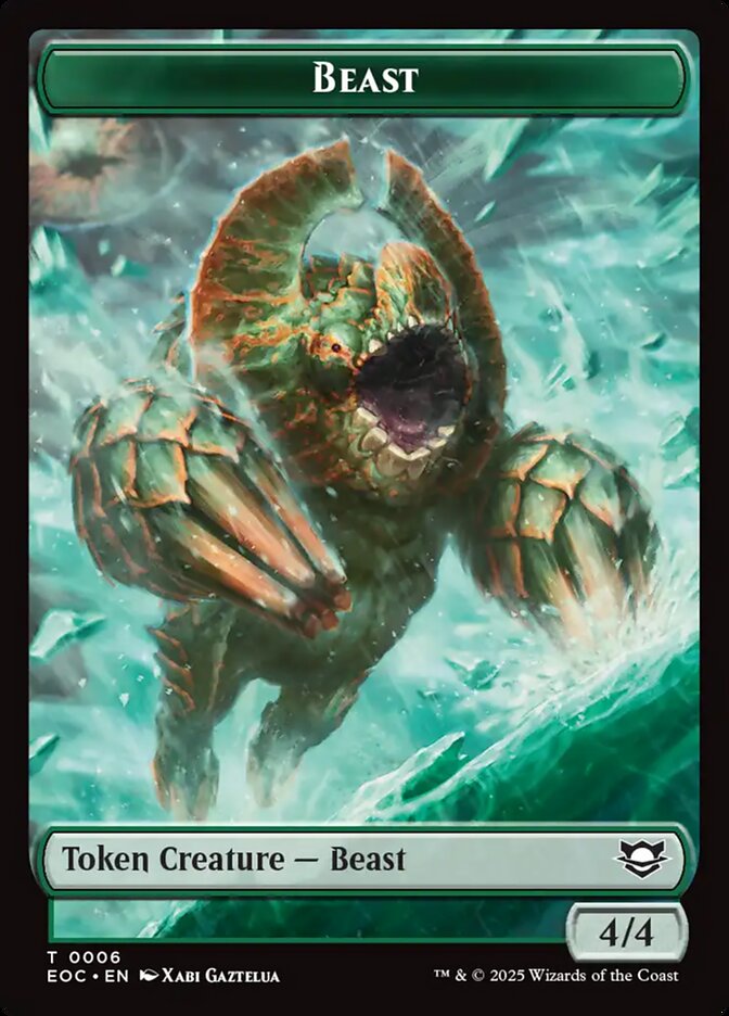Beast card front