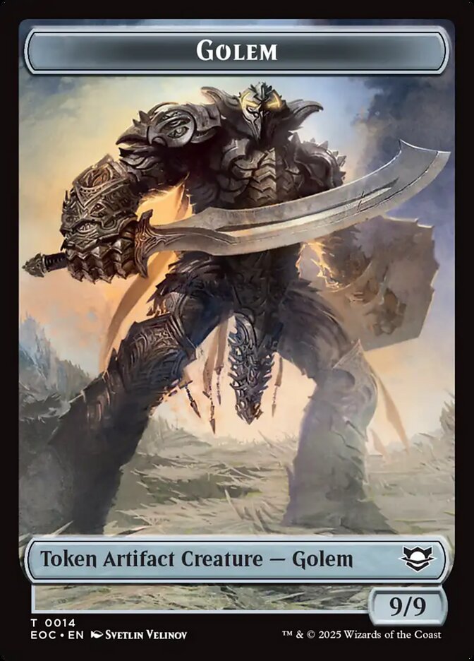 Golem card front