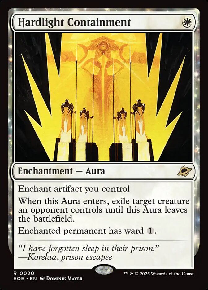 Hardlight Containment card front