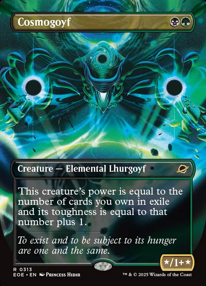 Cosmogoyf card front