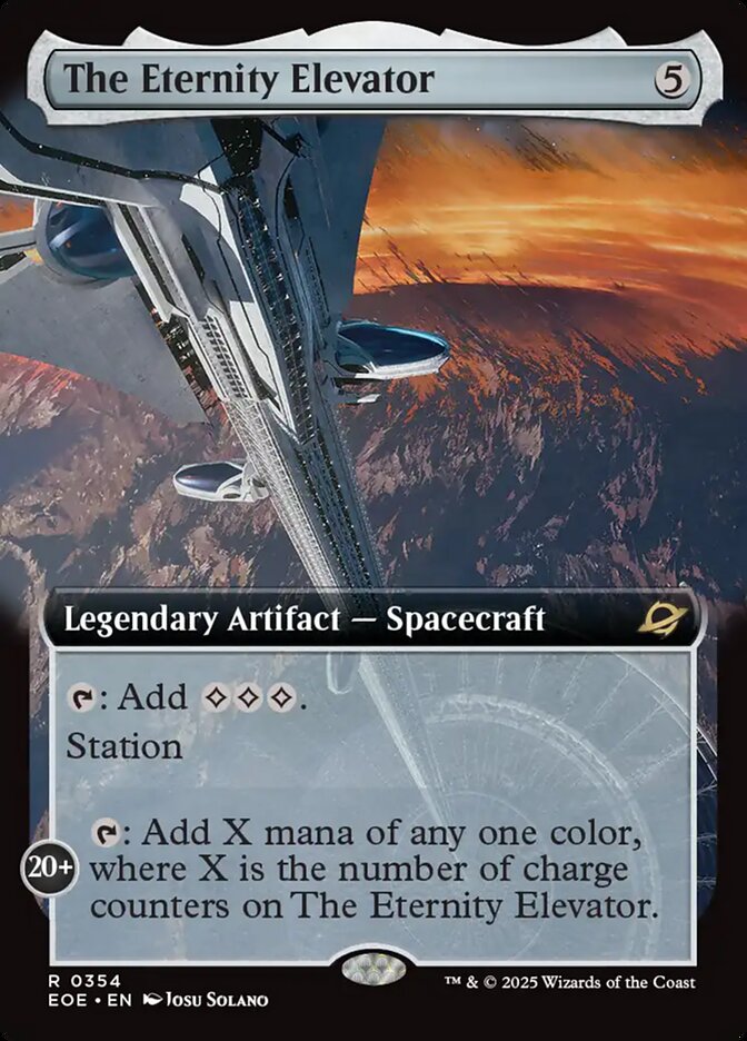 The Eternity Elevator card front