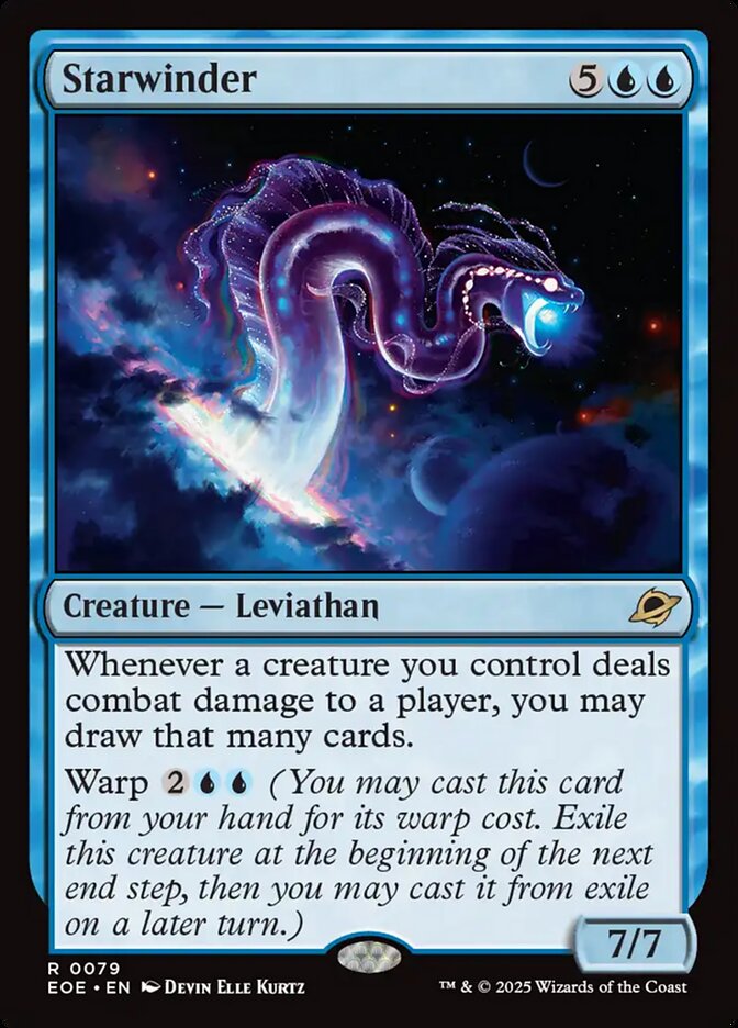 Starwinder card front