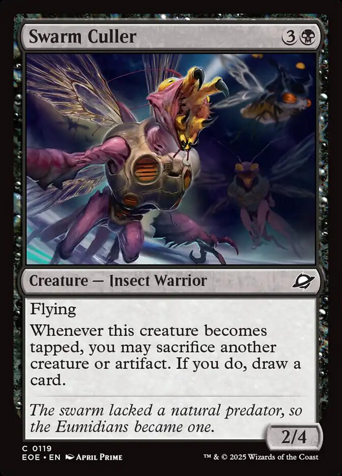 Swarm Culler card front