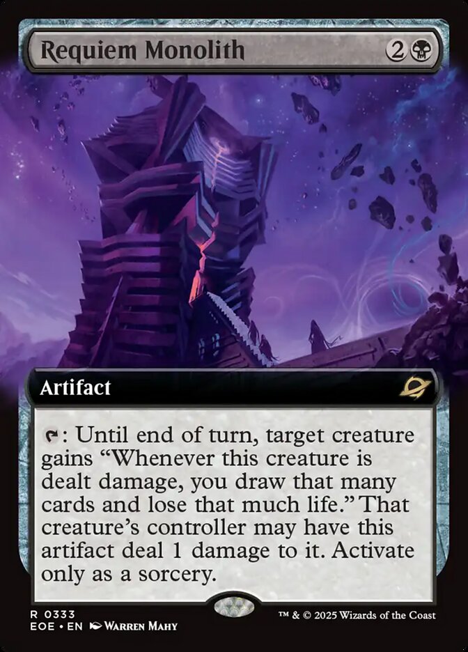 Requiem Monolith card front