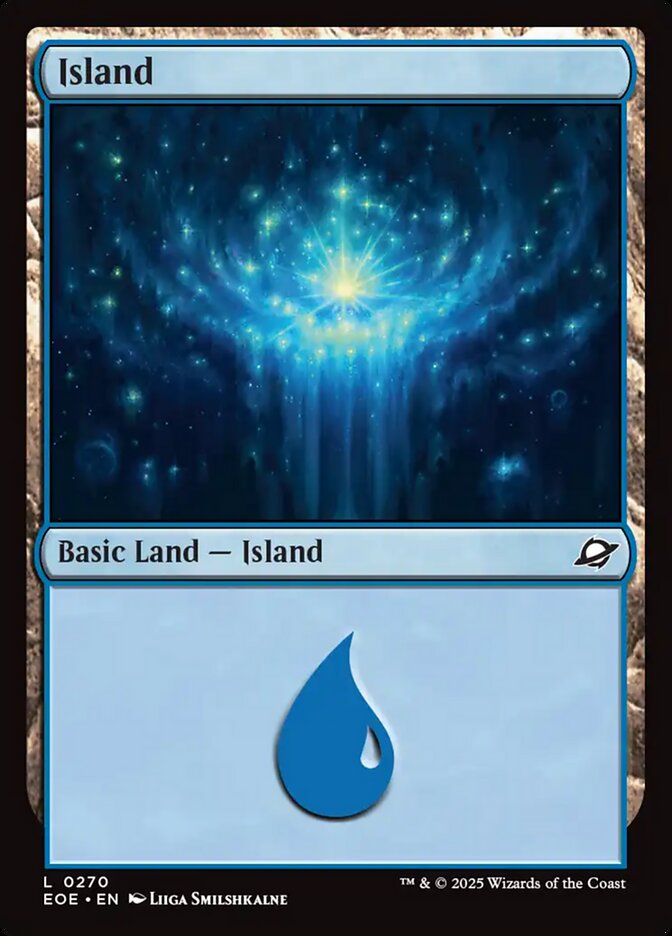 Island card front
