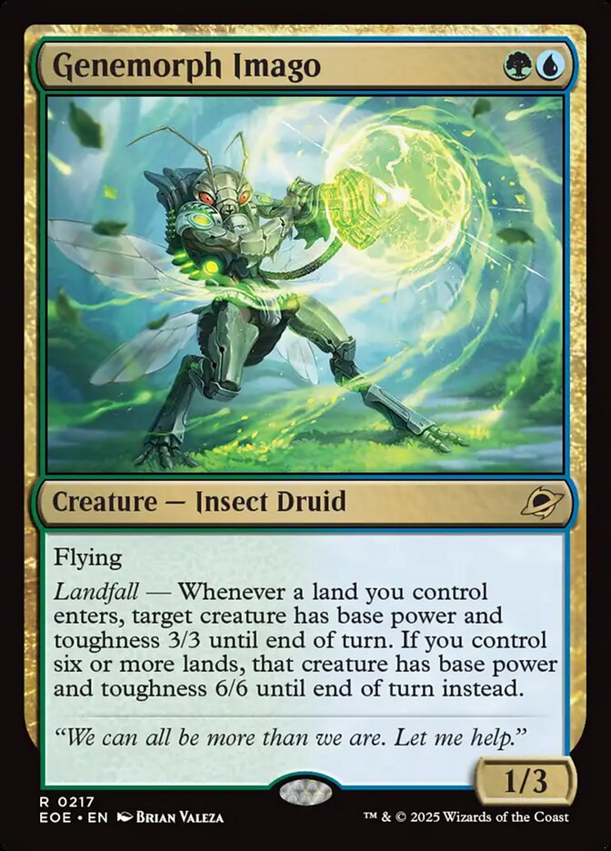 Genemorph Imago card front