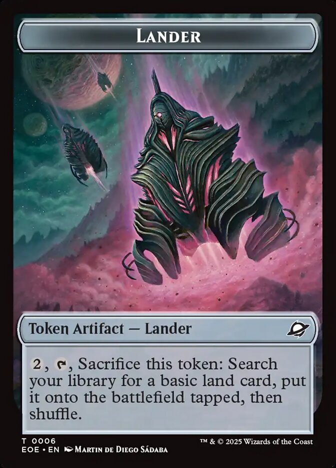 Lander card front