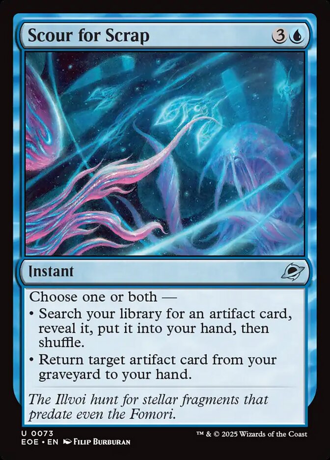 Scour for Scrap card front