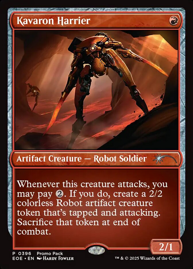 Kavaron Harrier card front