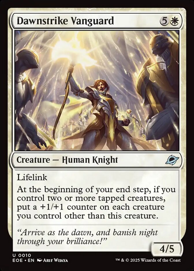 Dawnstrike Vanguard card front