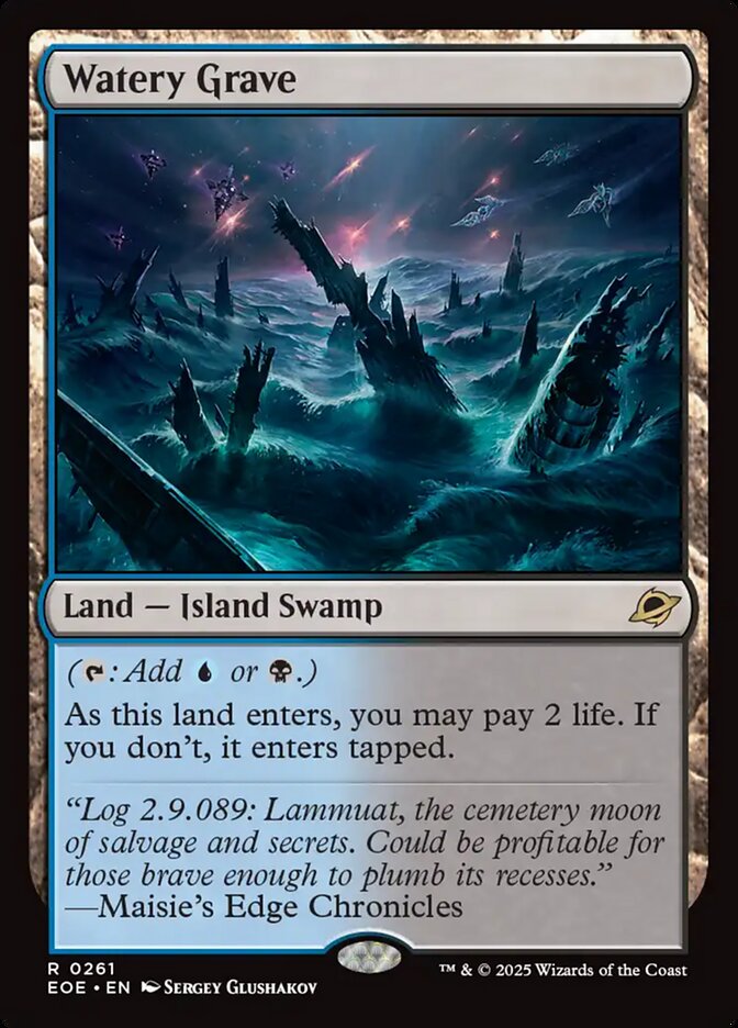 Watery Grave card front