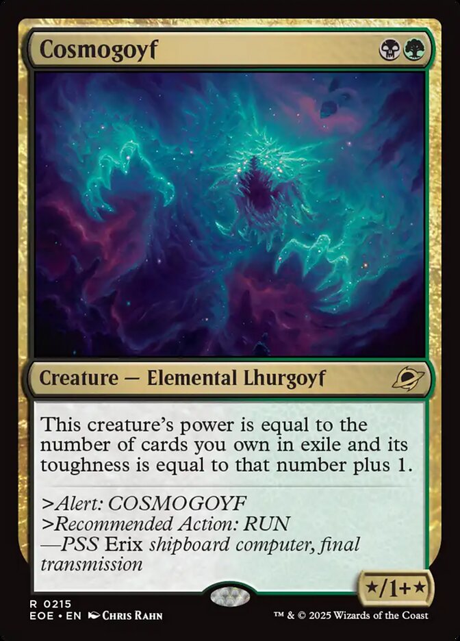 Cosmogoyf card front