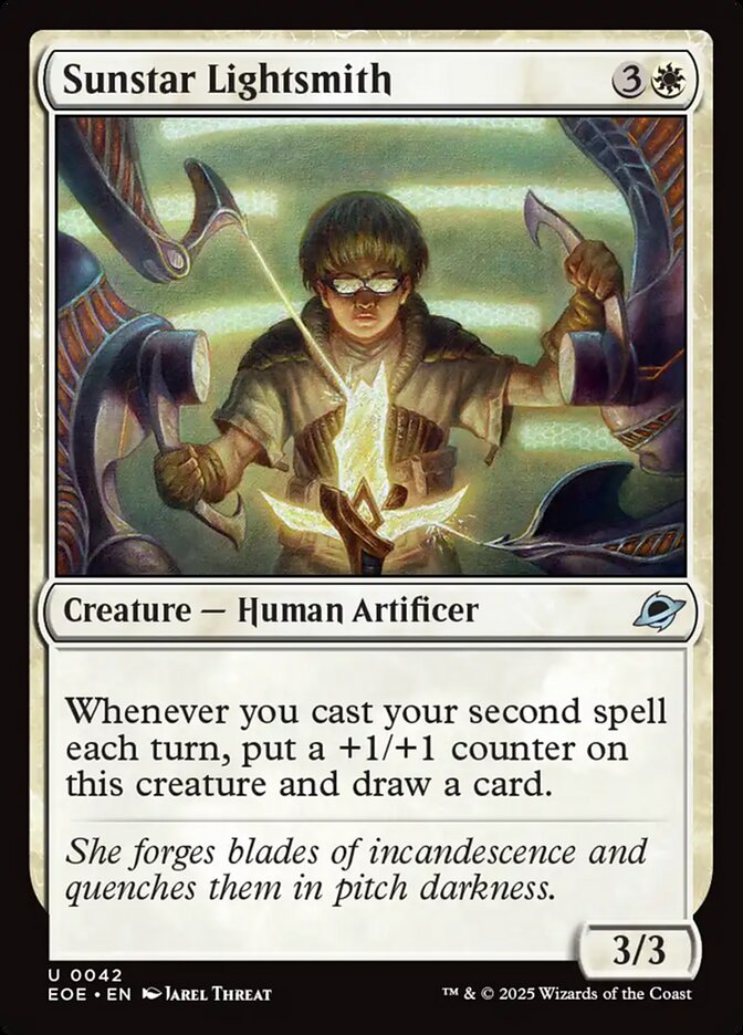 Sunstar Lightsmith card front