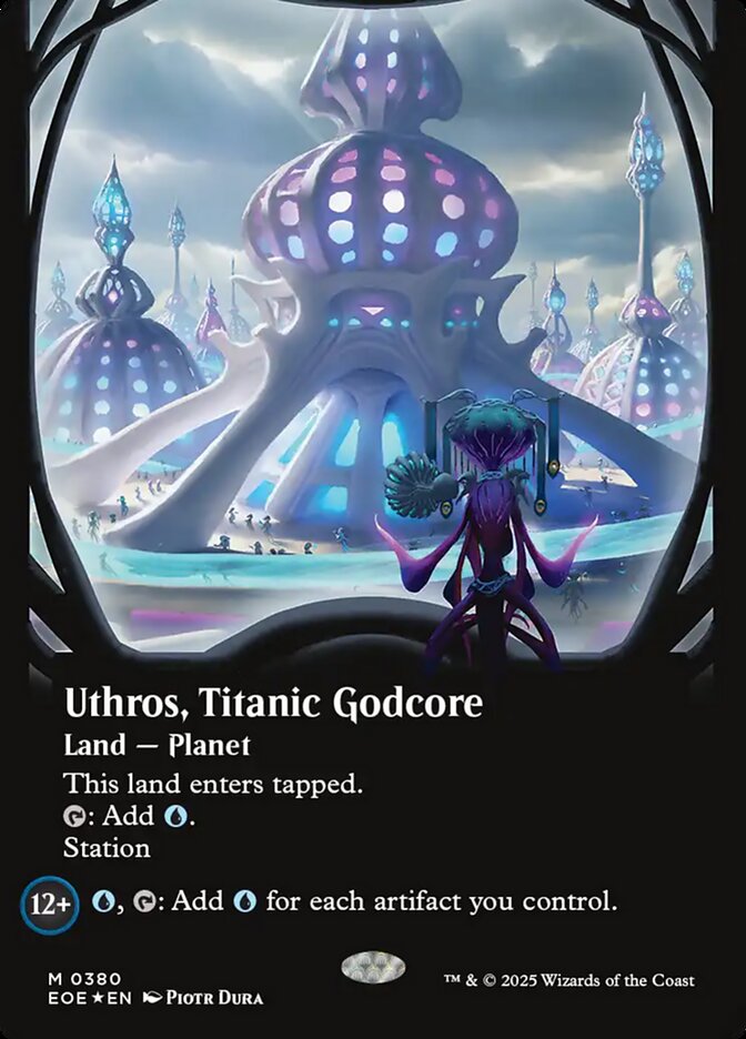 Uthros, Titanic Godcore card front
