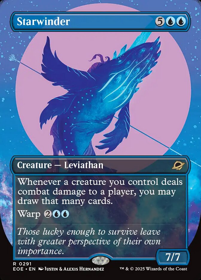 Starwinder card front