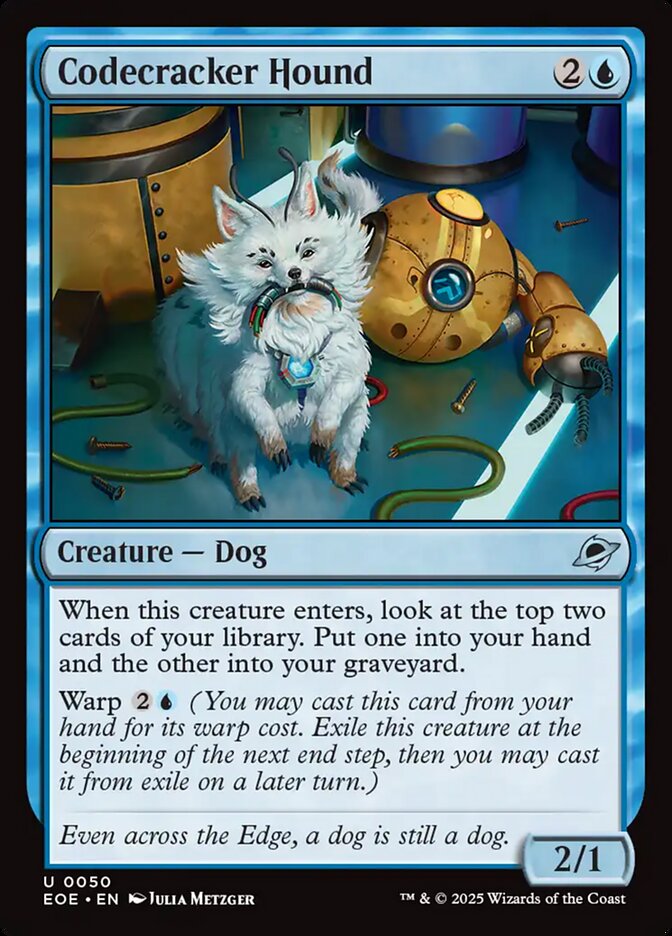 Codecracker Hound card front