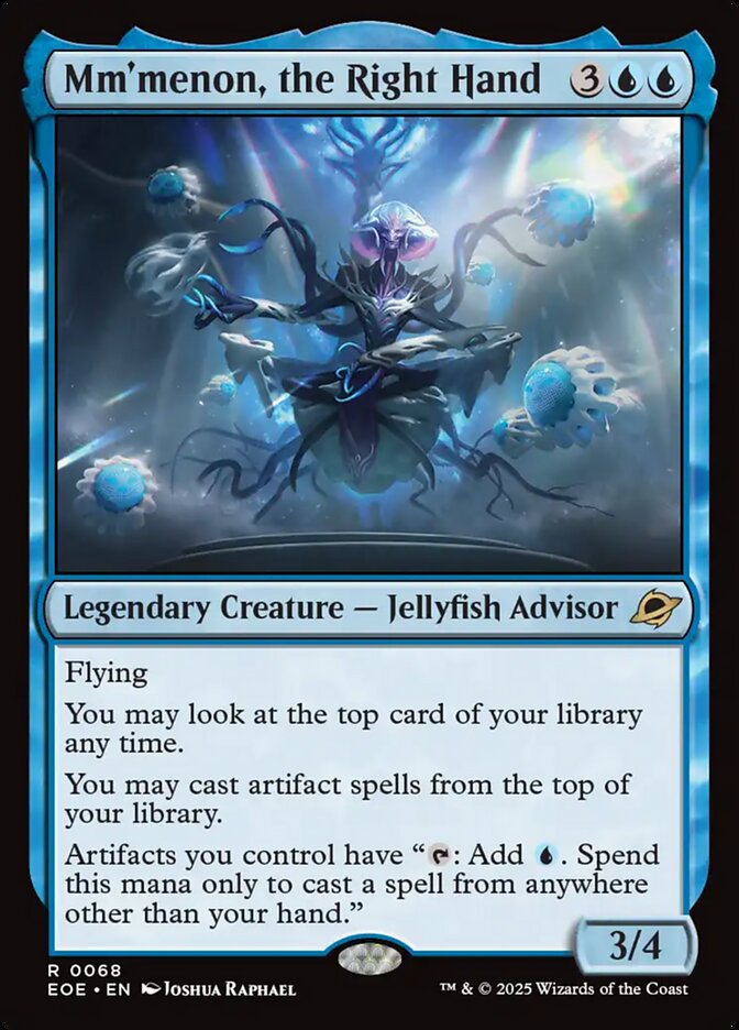 Mm'menon, the Right Hand card front