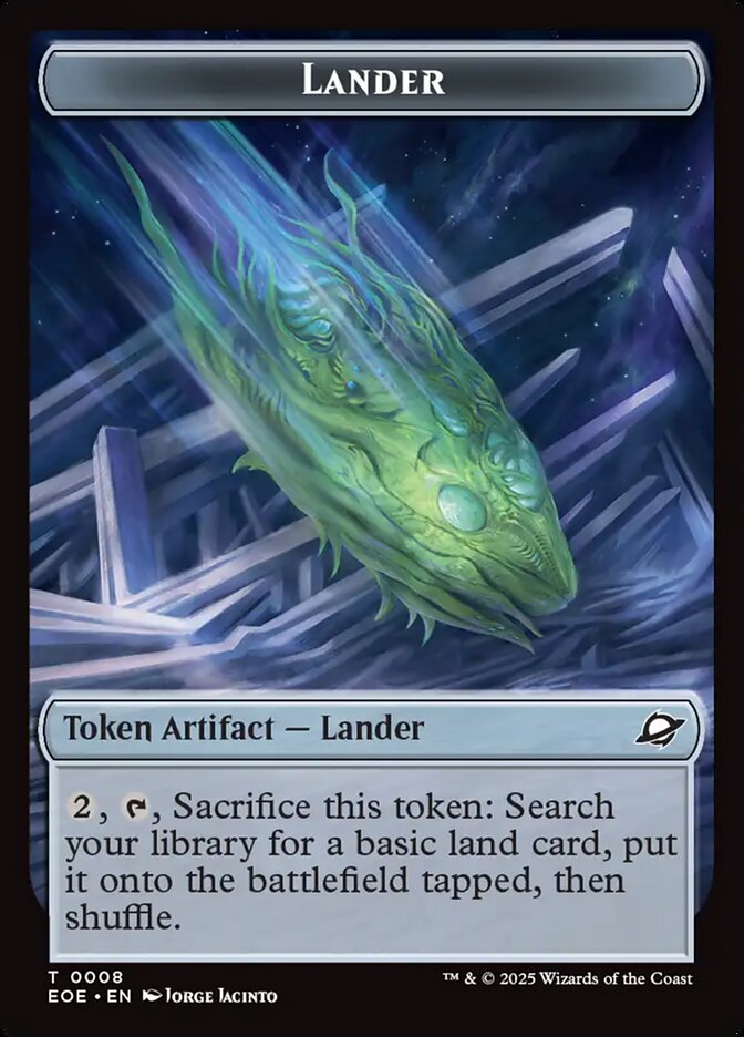 Lander card front