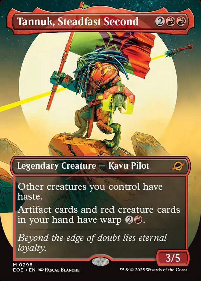 Tannuk, Steadfast Second card front