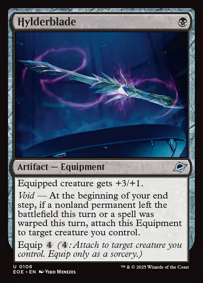 Hylderblade card front