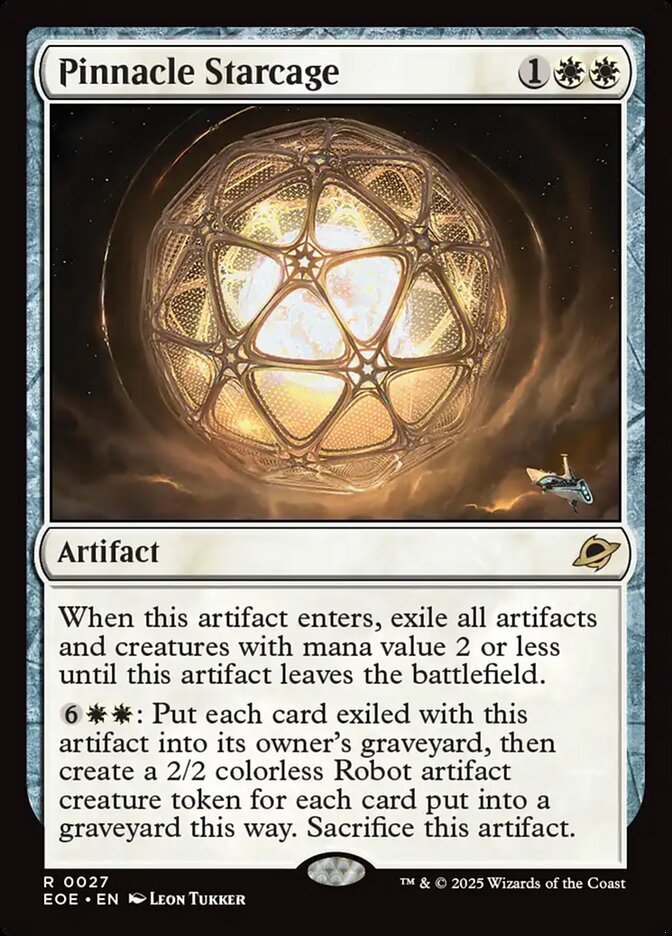 Pinnacle Starcage card front