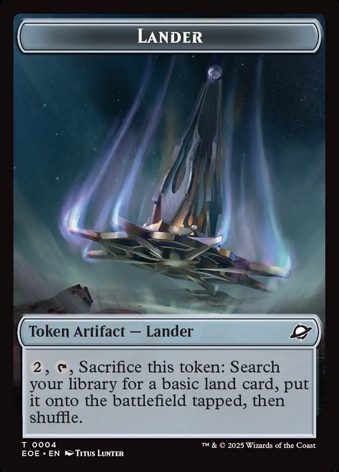 Lander card front
