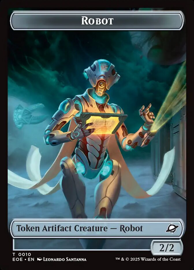 Robot card front