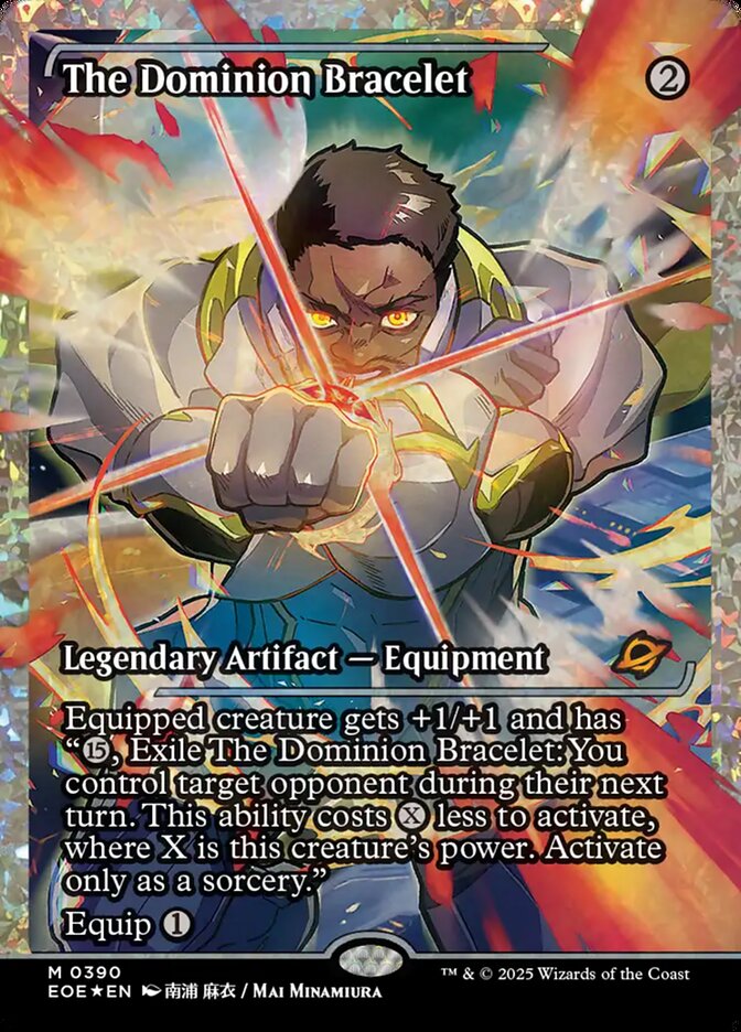 The Dominion Bracelet card front