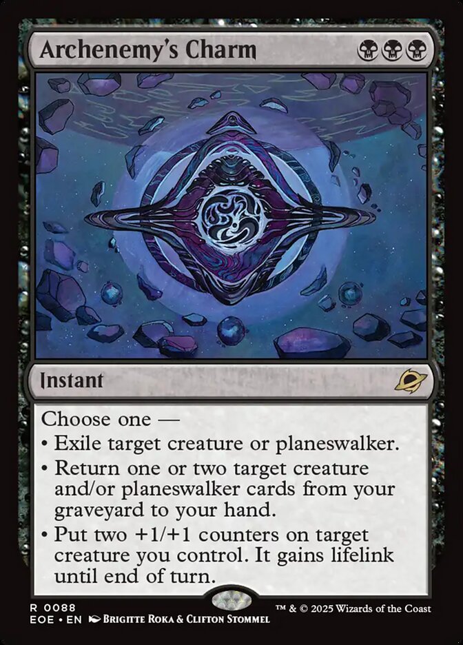 Archenemy's Charm card front