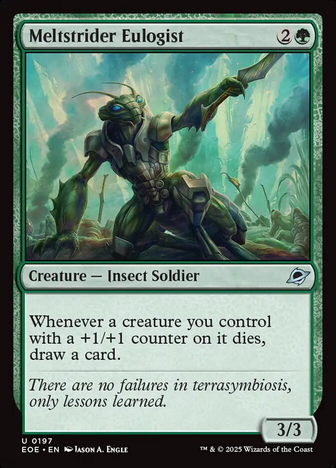 Meltstrider Eulogist card front
