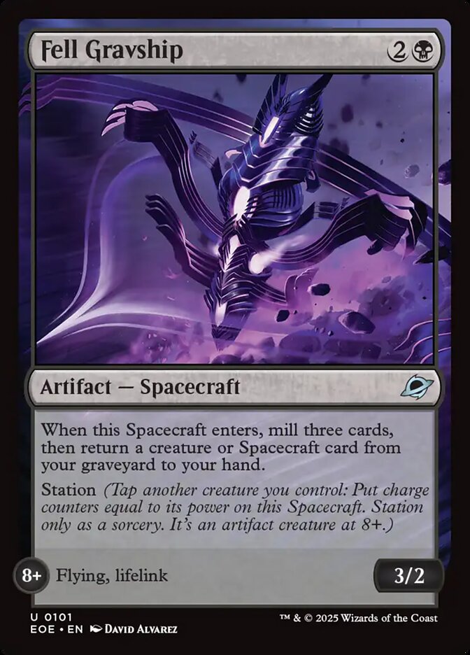 Fell Gravship card front