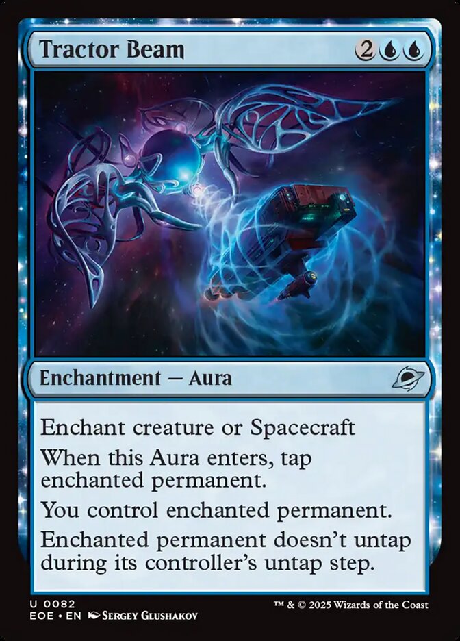 Tractor Beam card front