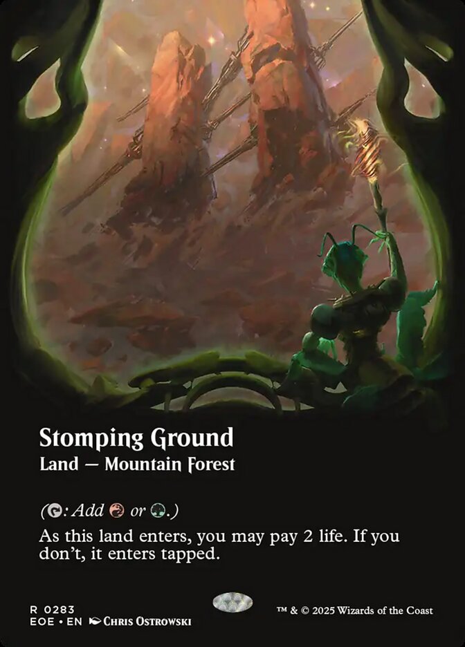 Stomping Ground card front