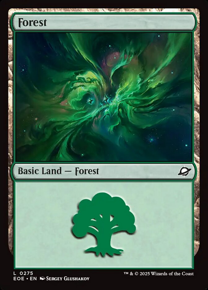 Forest card front